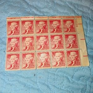 Vintage postage stamps